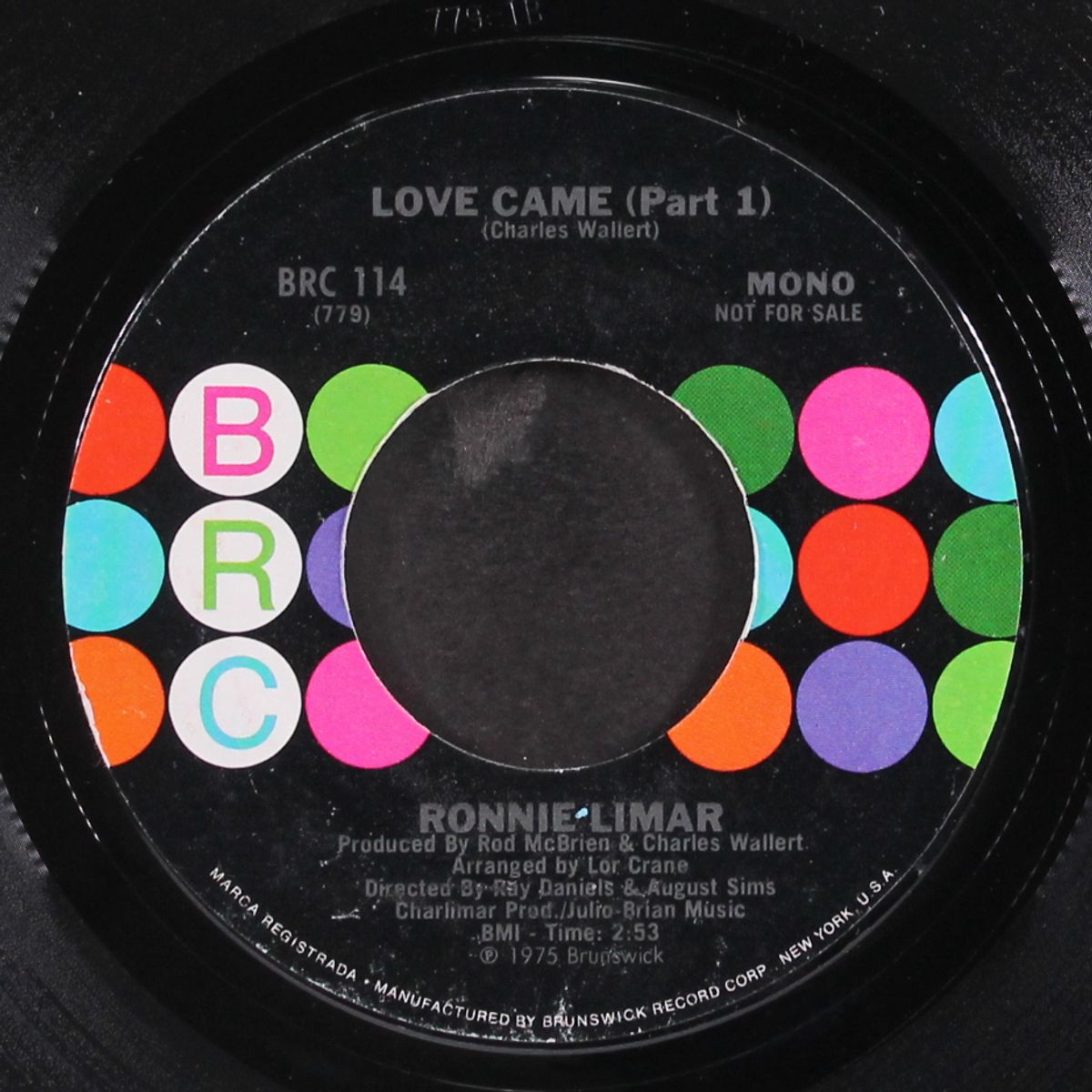 love came, part 1 / mono by RONNIE LIMAR