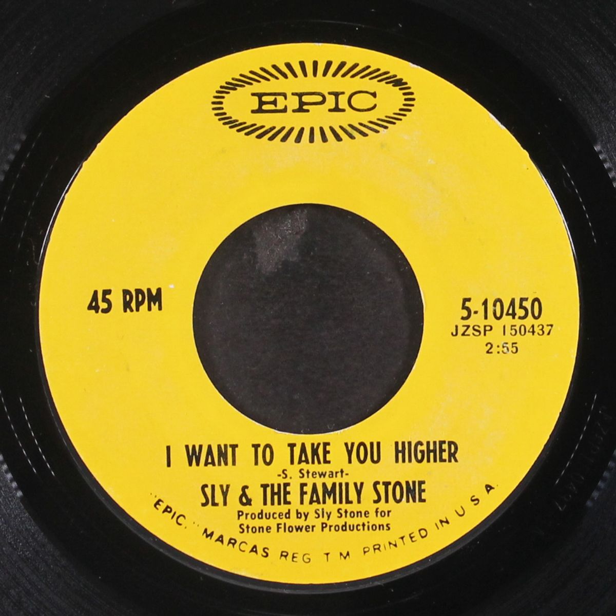 stand / i want to take you higher by SLY & THE FAMILY STONE