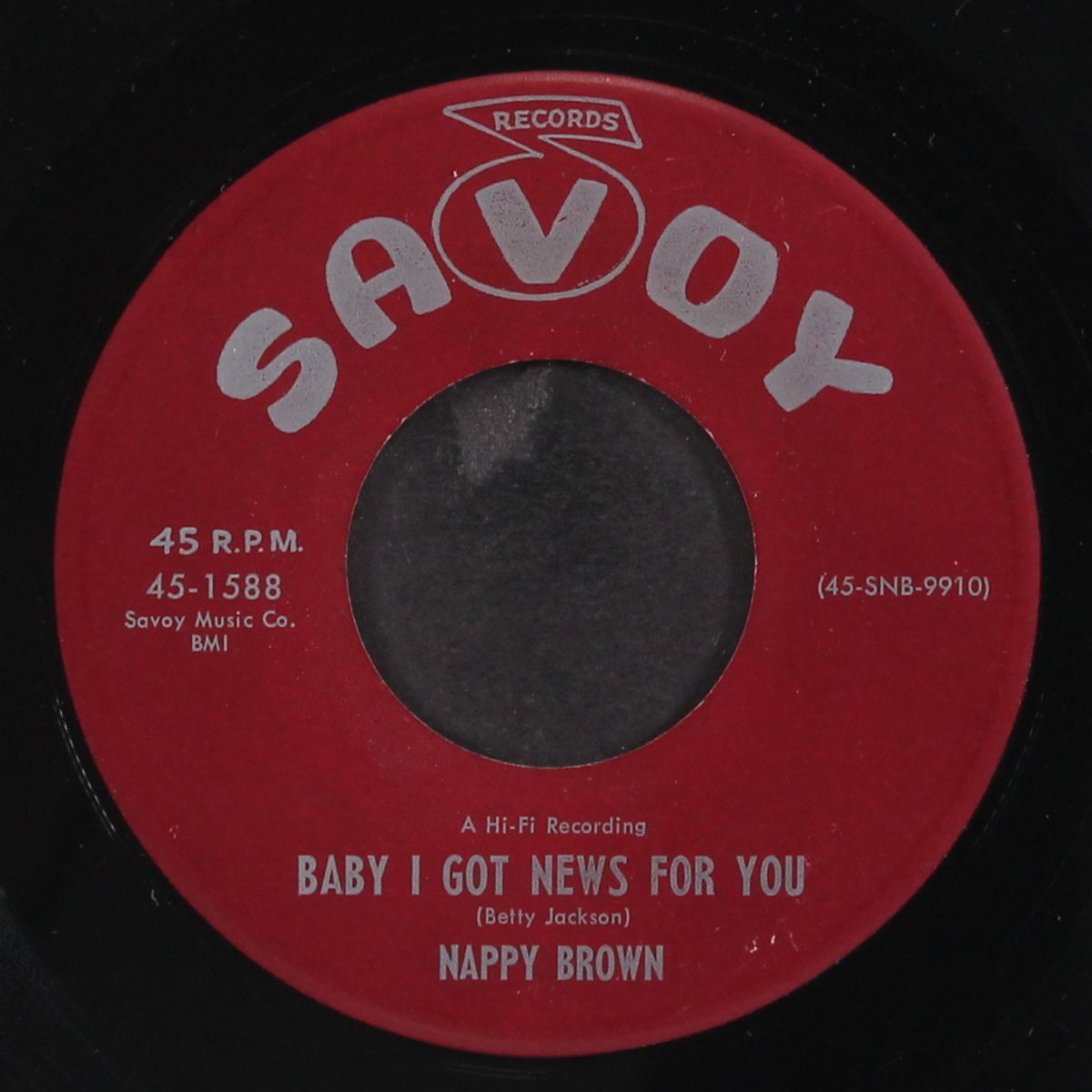 apple of my eye / baby i got news for you by NAPPY BROWN