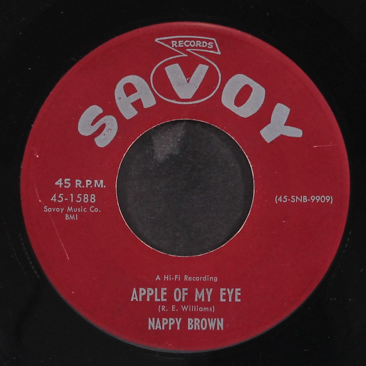 apple of my eye / baby i got news for you by NAPPY BROWN