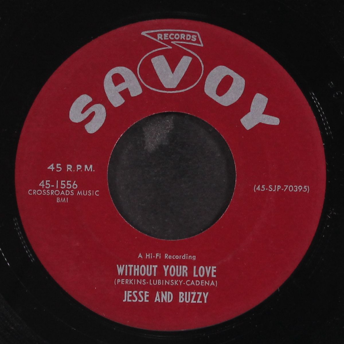 goin' back to orleans / without your love by JESSE AND BUZZY