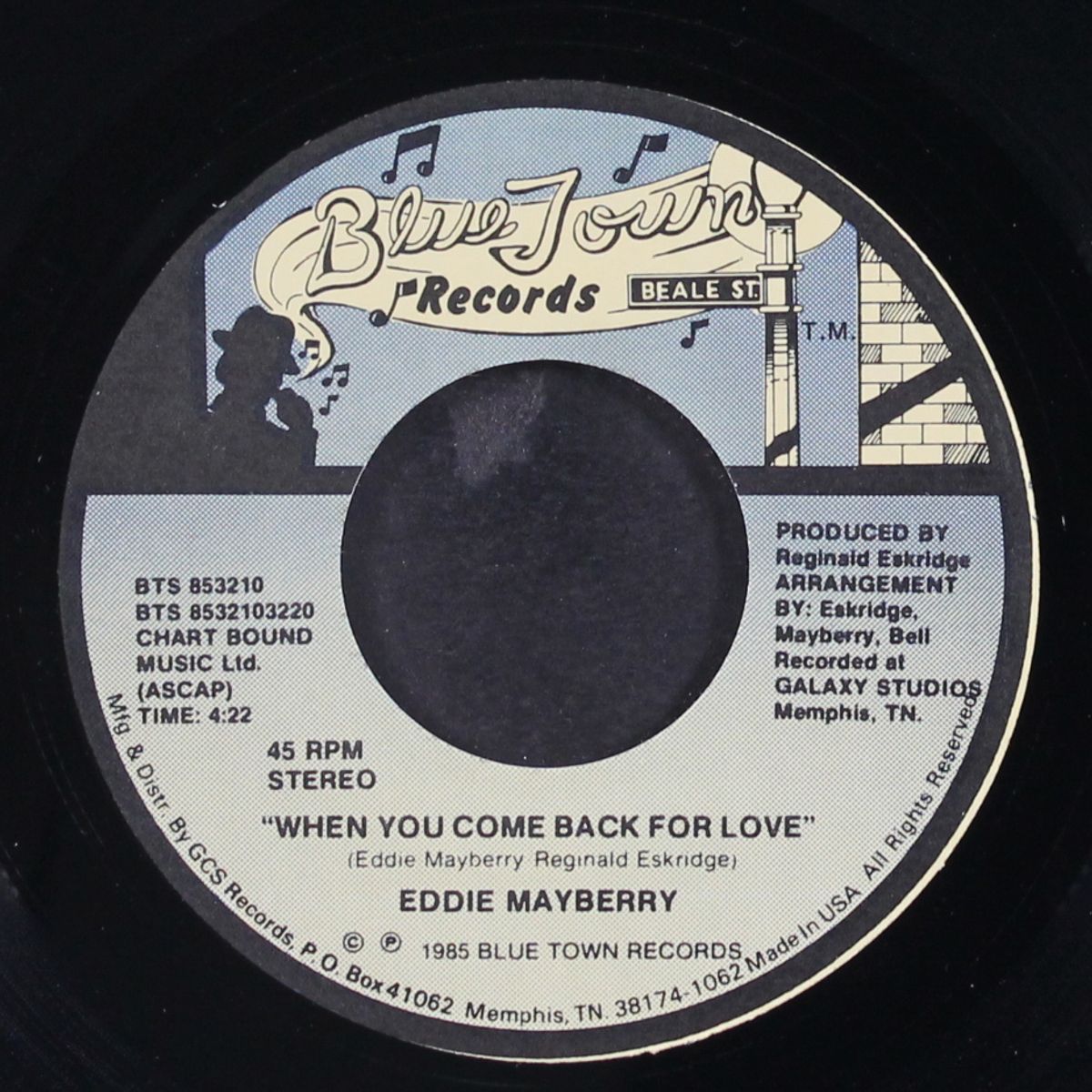 when you come back for love / string of my heart by EDDIE MAYBERRY
