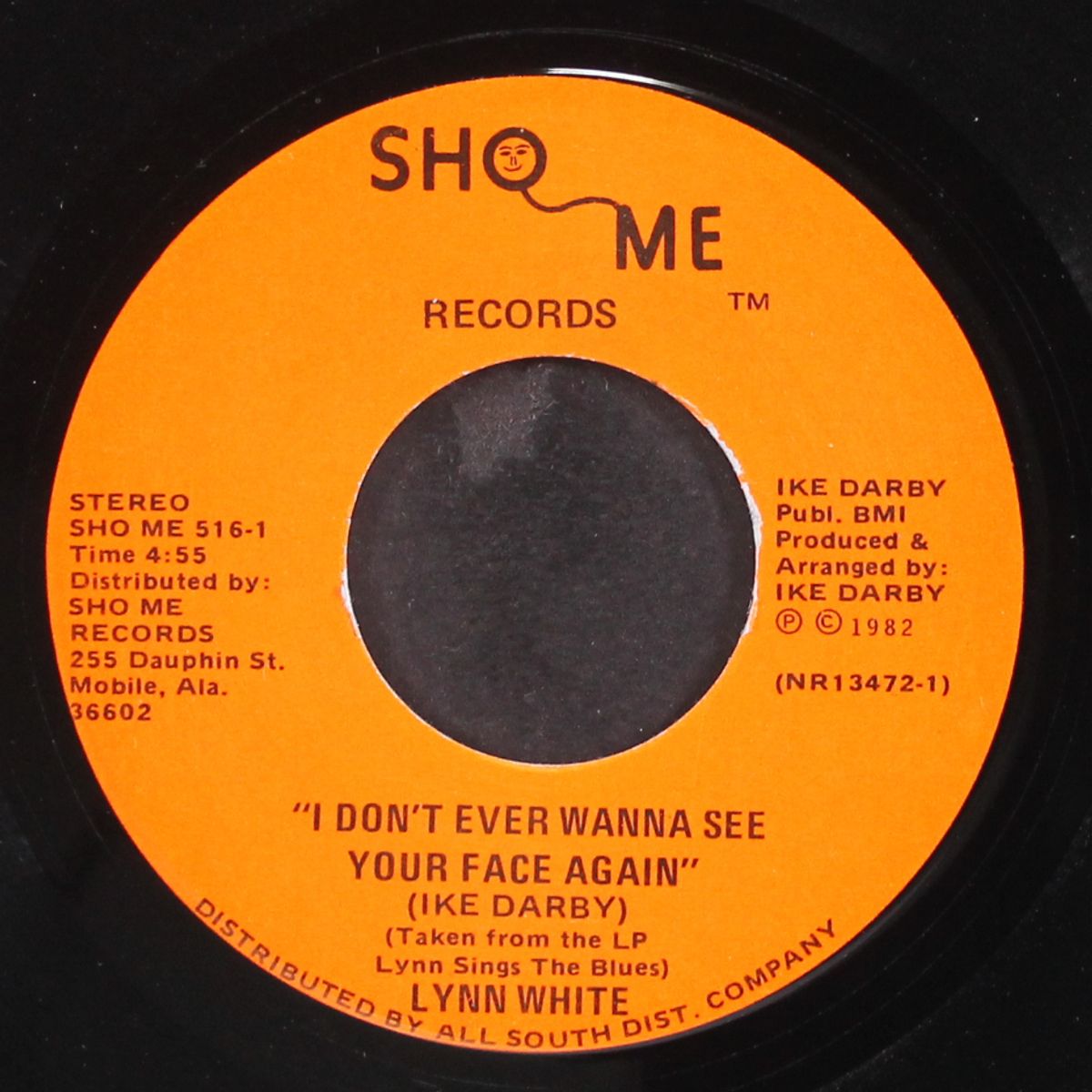 i don't ever wanna see your face again / i'd rather be by LYNN WHITE