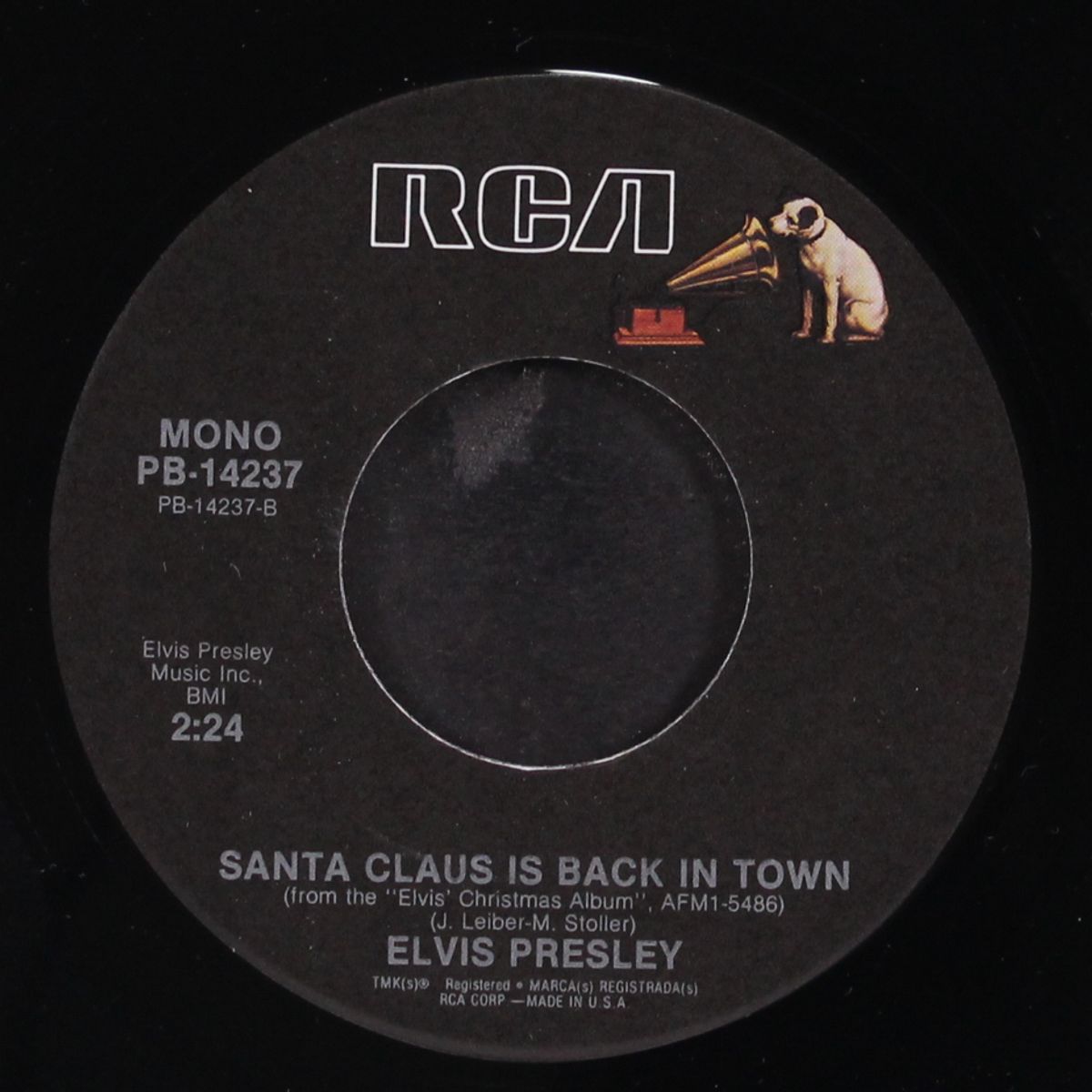 merry christmas baby / santa claus is back in town by ELVIS PRESLEY