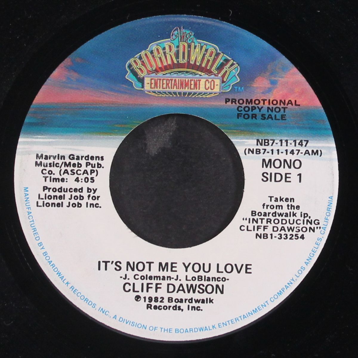 it's not me you love / mono by CLIFF DAWSON
