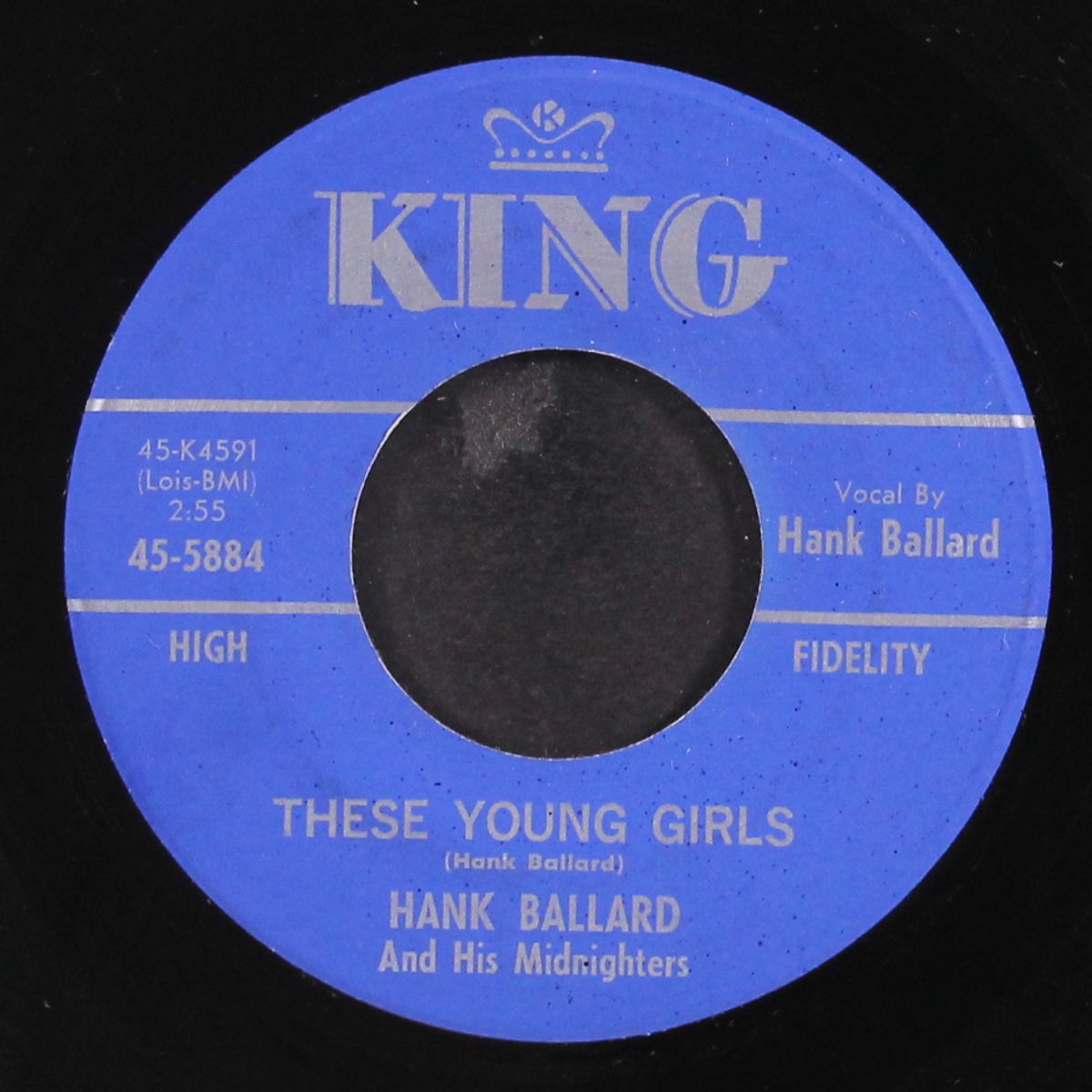 these young girls / i don't know how to do but one thing by HANK BALLARD & MIDNIGHTERS