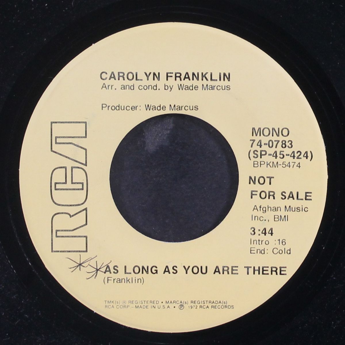 as long as you are there / mono by CAROLYN FRANKLIN