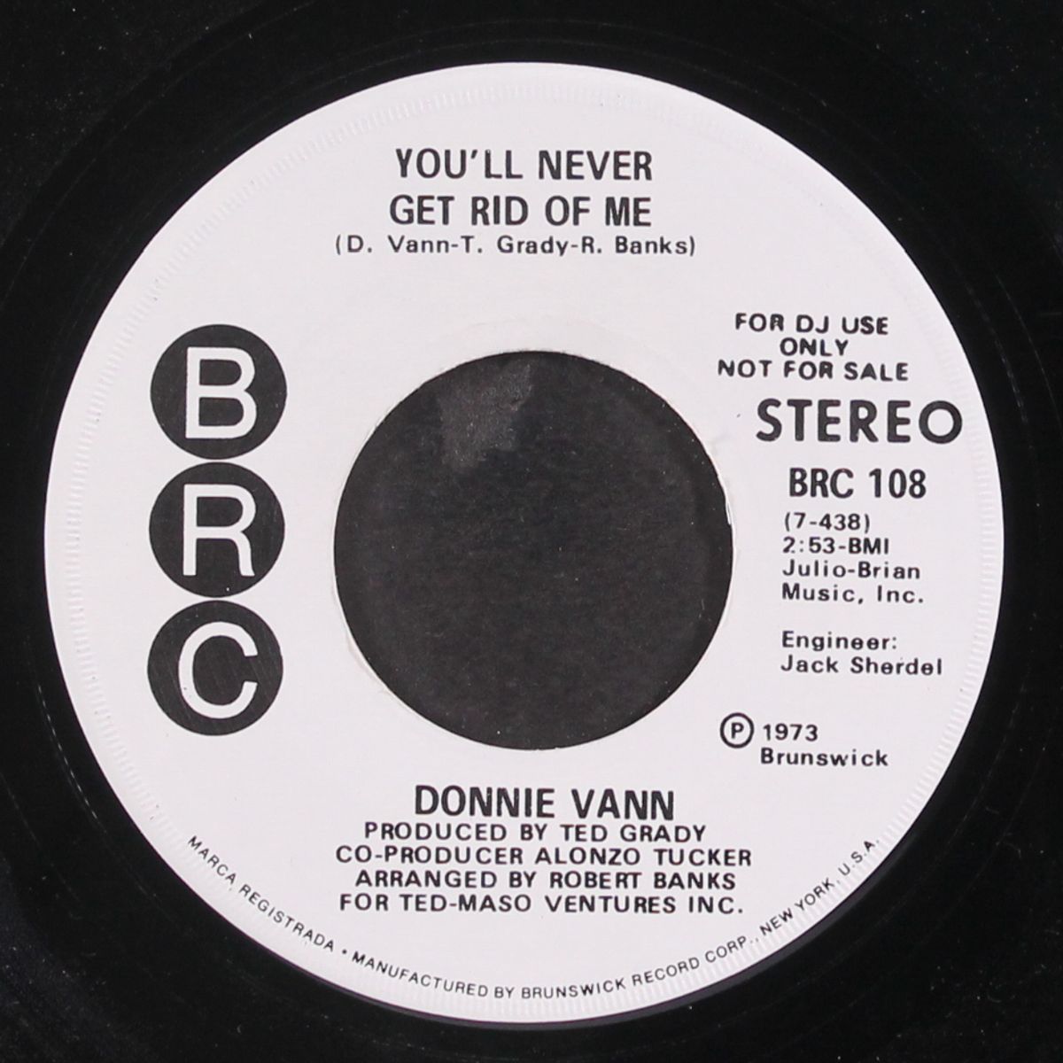 you'll never get rid of me / mono by DONNIE VANN