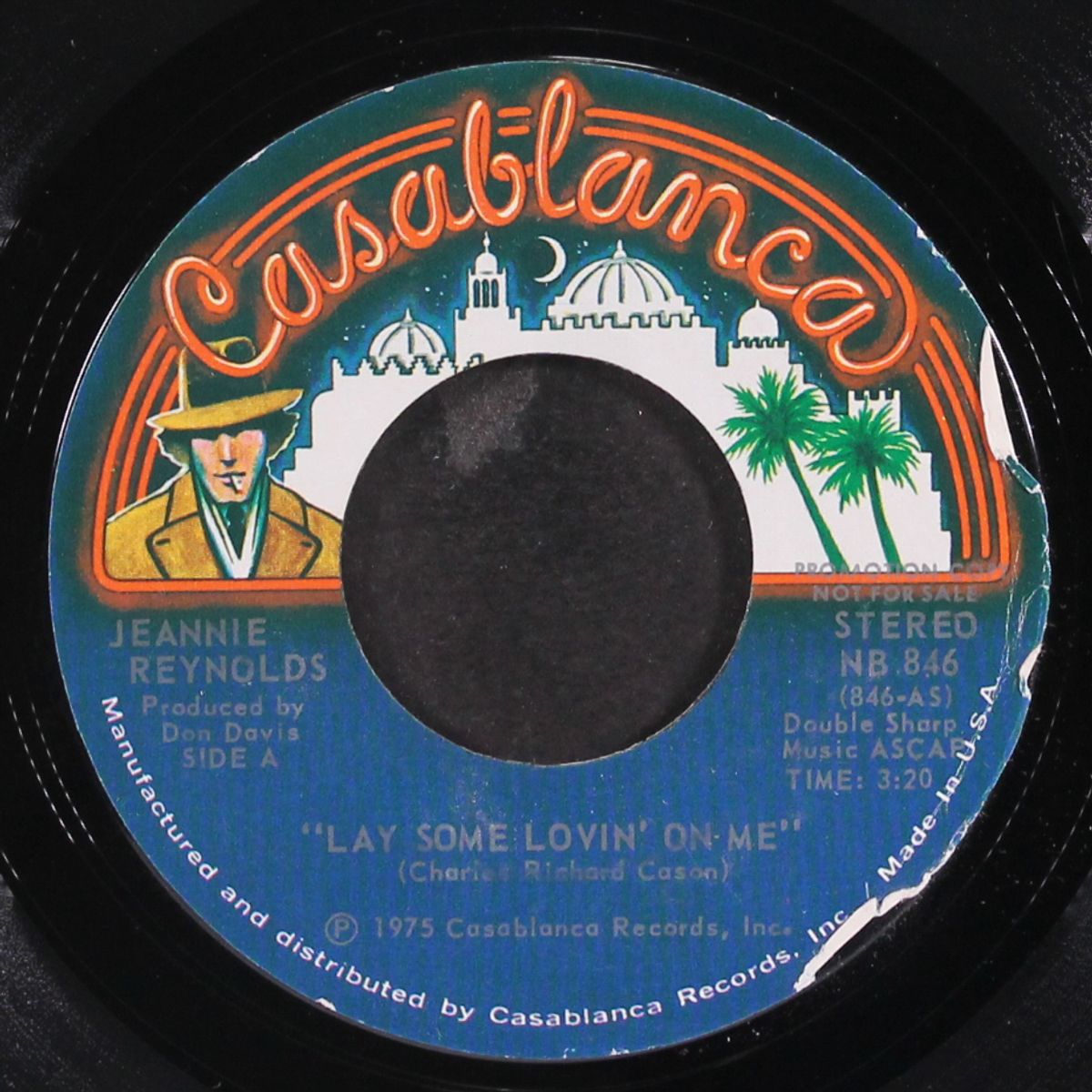 lay some lovin' on me / love don't come easy by JEANNIE REYNOLDS