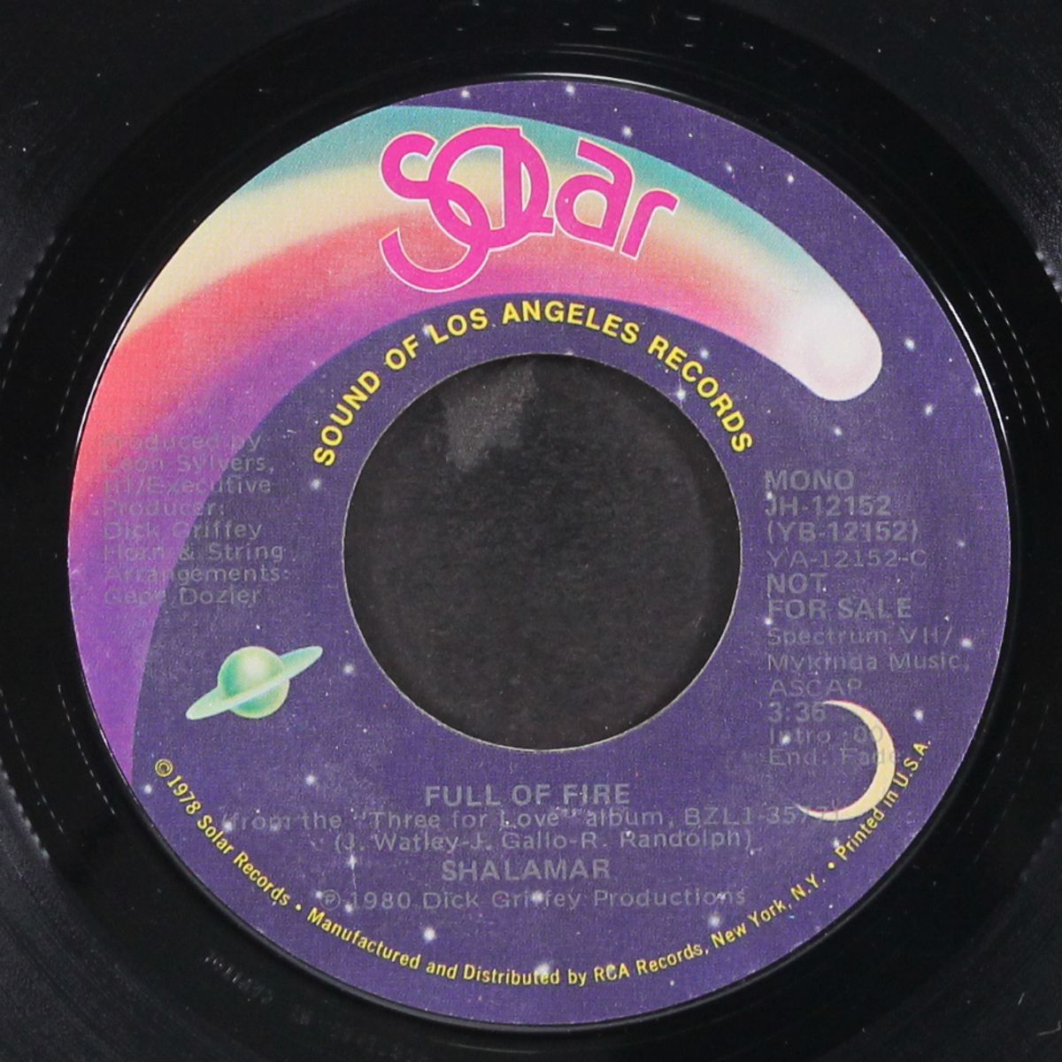 full of fire / mono by SHALAMAR