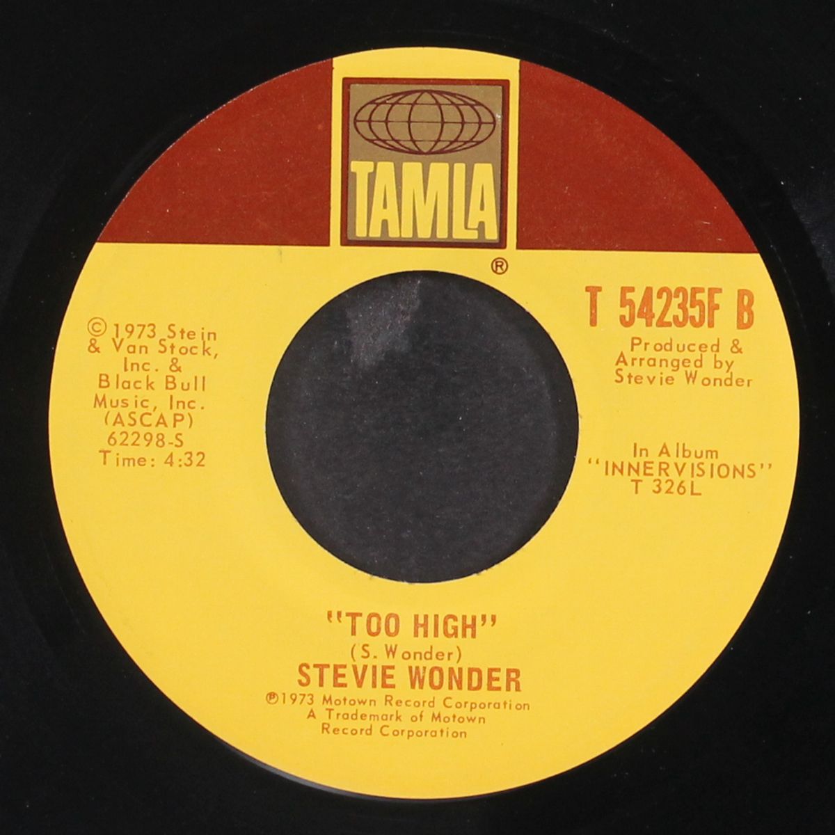 higher ground / too high by STEVIE WONDER
