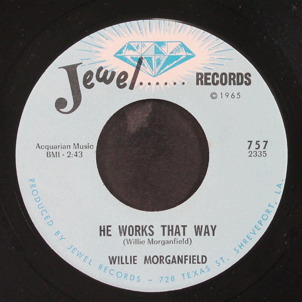 he works that way / what is this by WILLIE MORGANFIELD