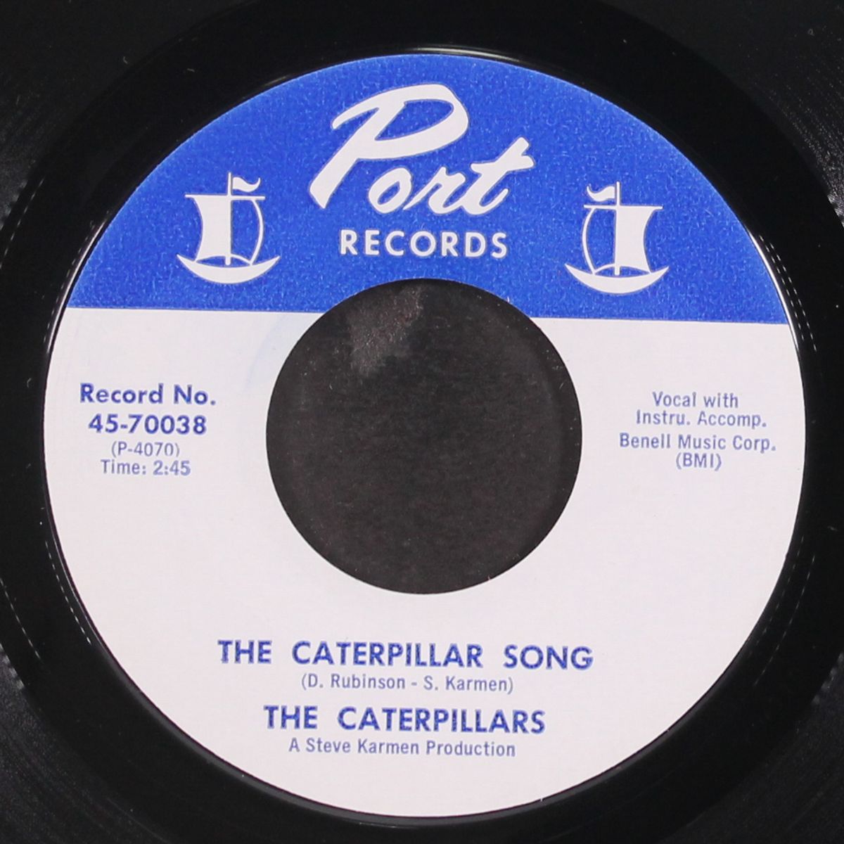 the caterpillar song / hello happy happy goodbye by CATERPILLARS