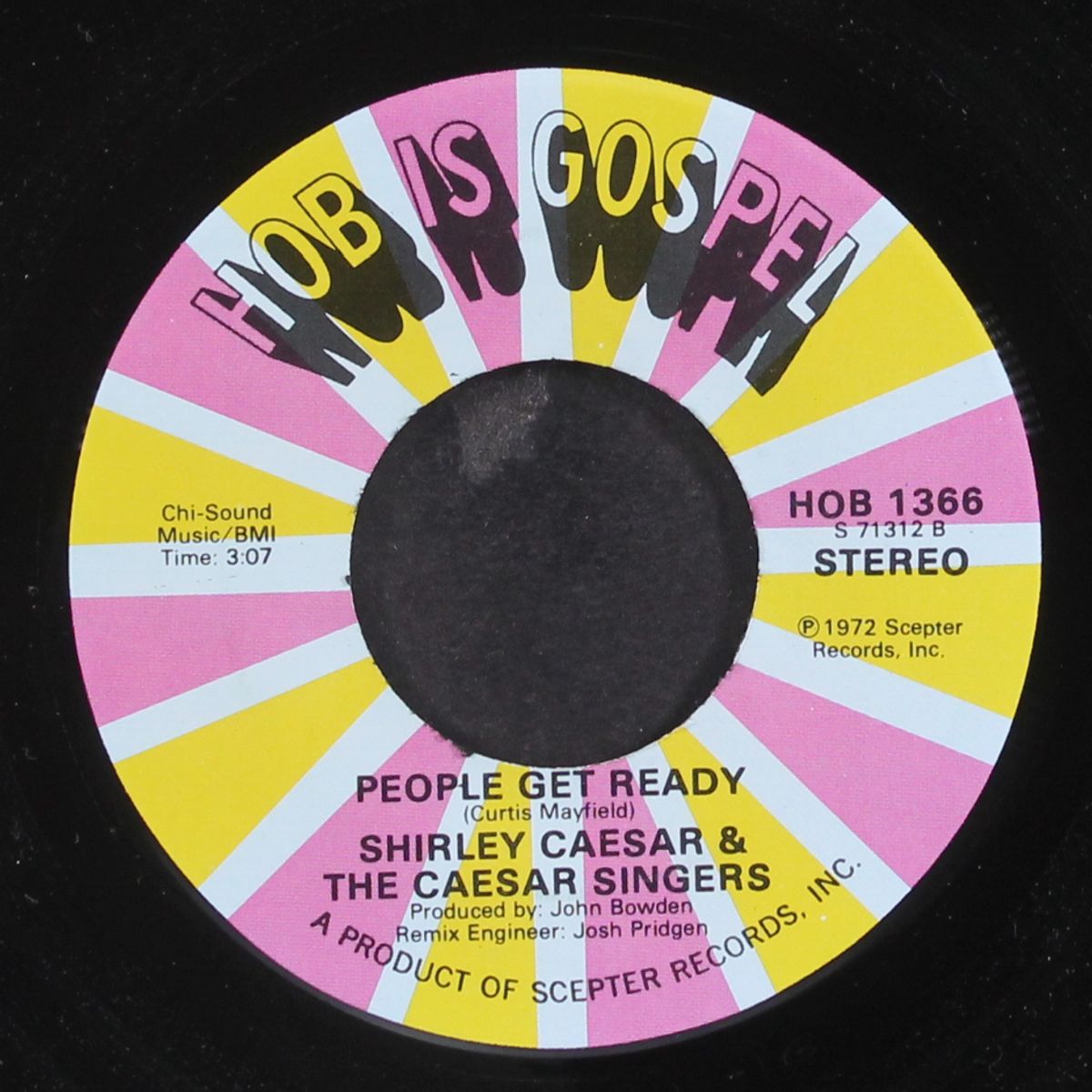 get up my brother / people get ready by SHIRLEY CAESAR & CAESAR SINGERS