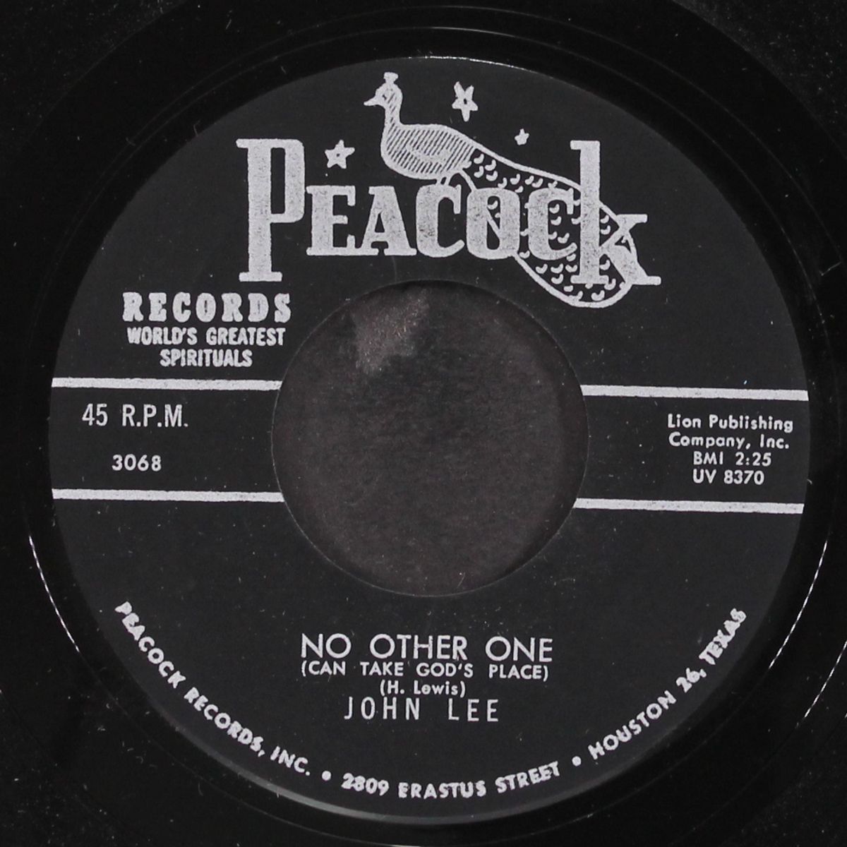no other one / comfort, wonderful comfort by JOHN LEE