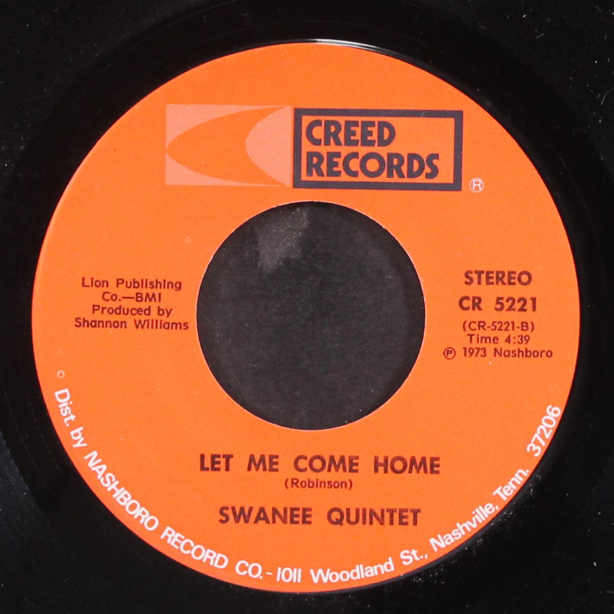 how much do i love him / let me come home by SWANEE QUINTET