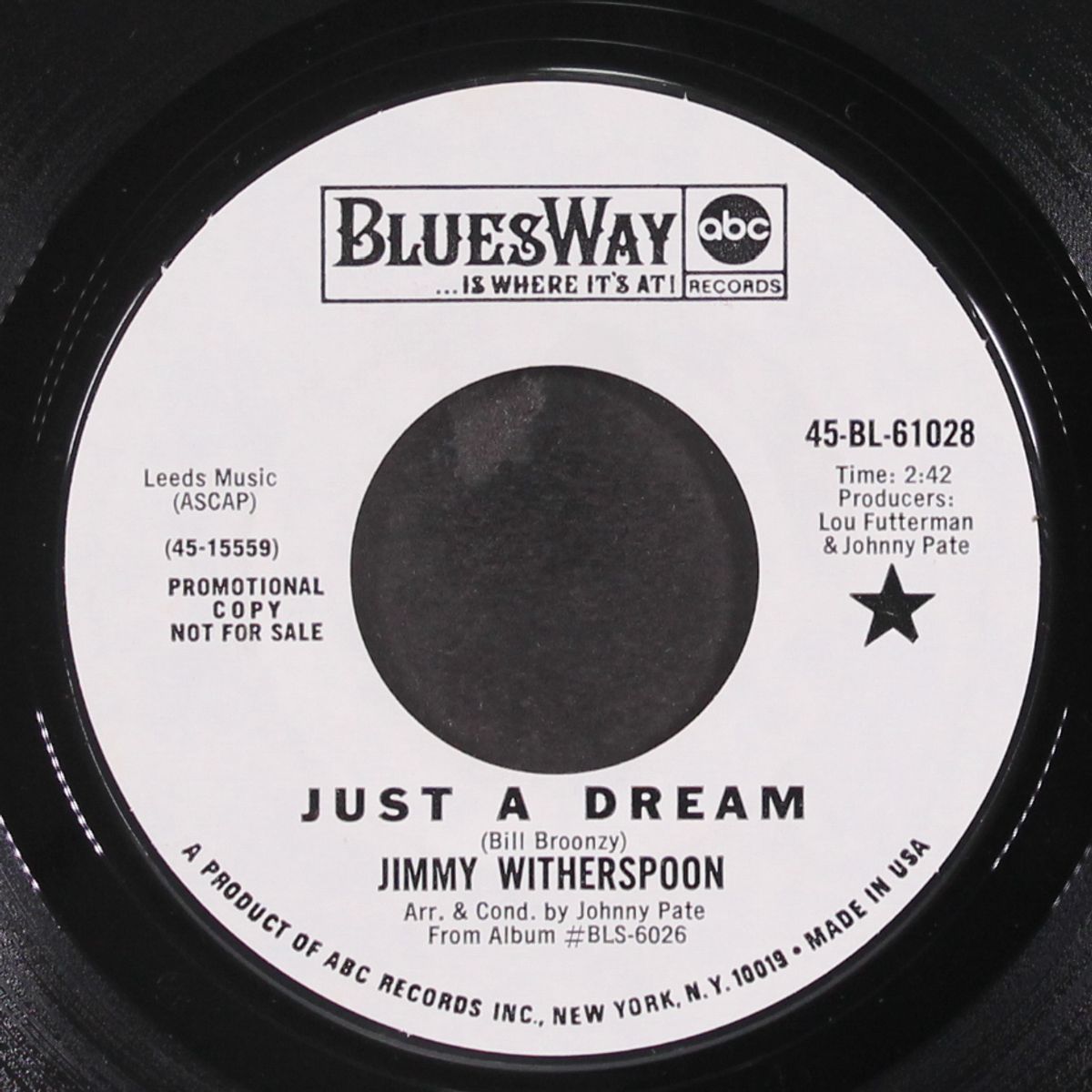 just a dream / i don't know by JIMMY WITHERSPOON