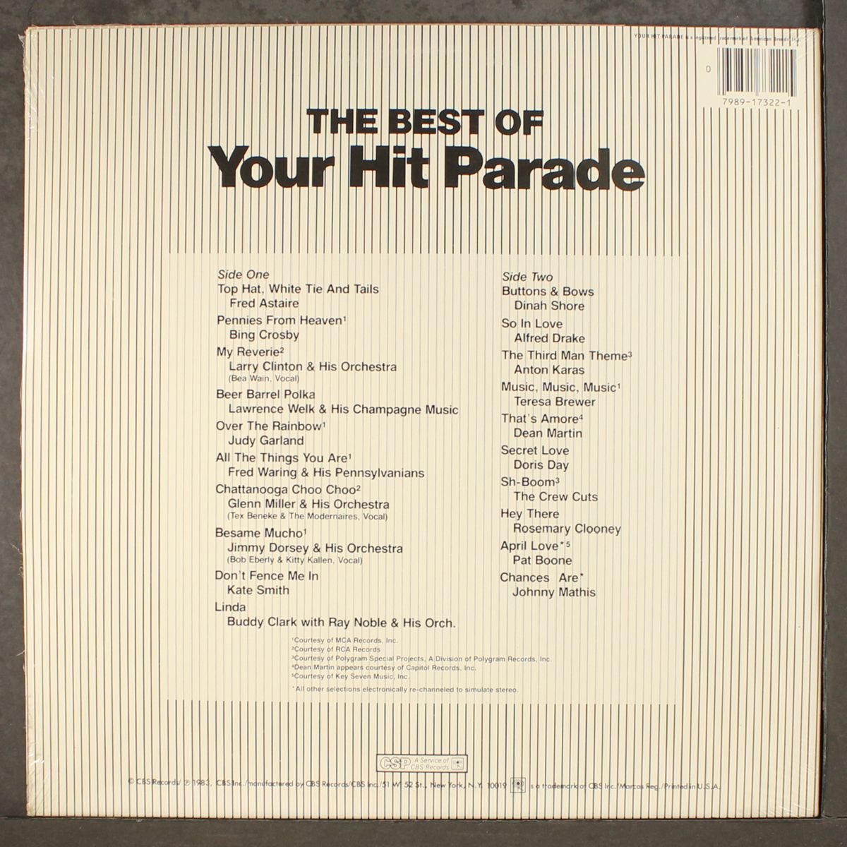 the best of your hit parade by VARIOUS