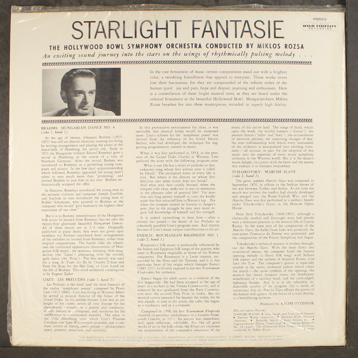 starlight fantasie by MIKLOS ROZSA