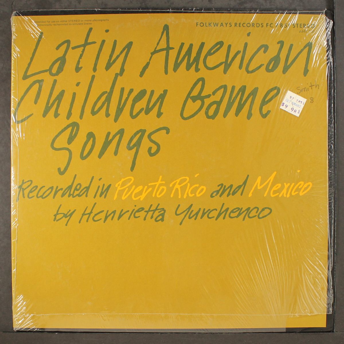 songs and games from mexico and puerto rico by VARIOUS