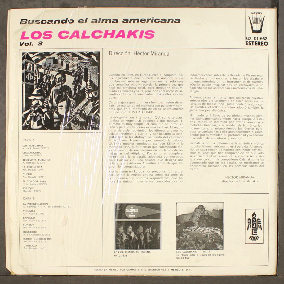 buscando el alma americana by LOS CALCHAKIS