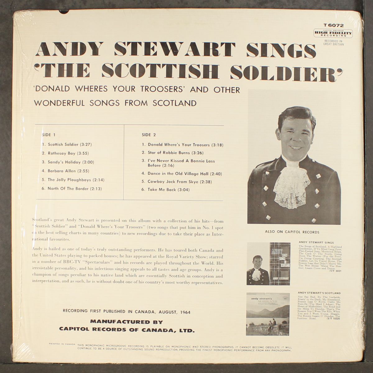 scottish soldier by ANDY STEWART