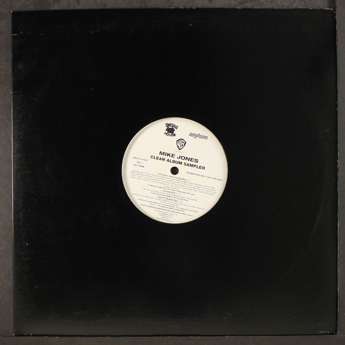 clean album sampler by MIKE JONES