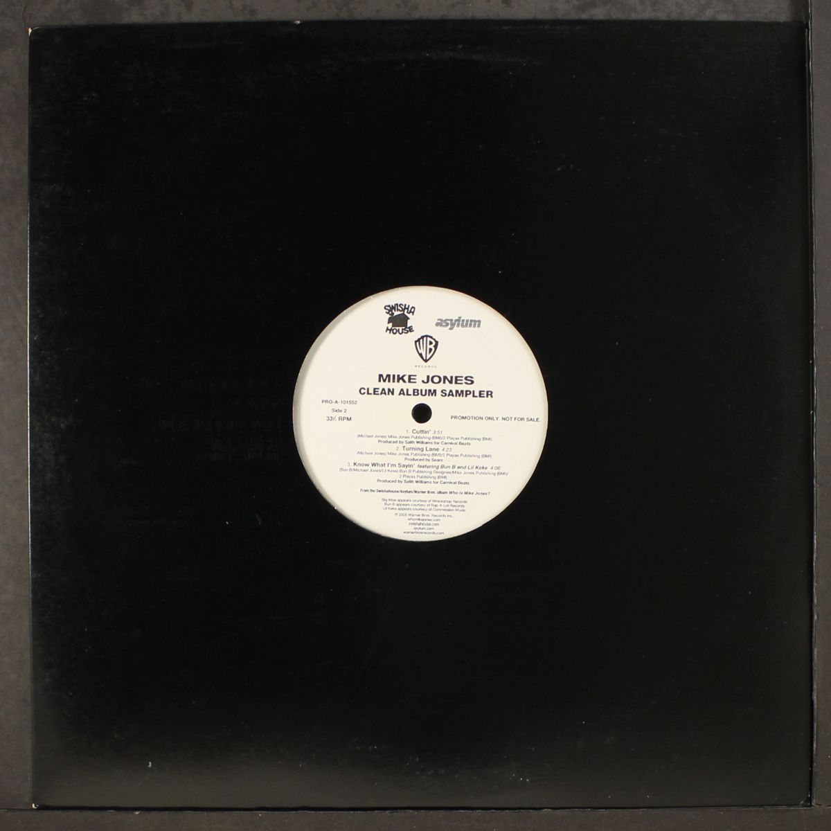 clean album sampler by MIKE JONES