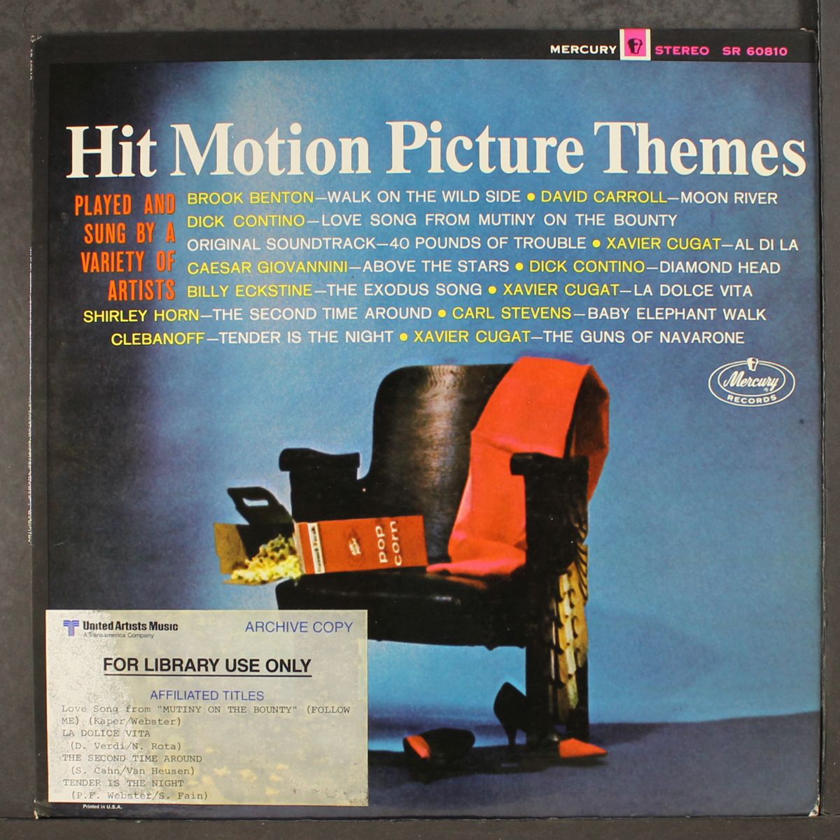 hit motion picture themes by VARIOUS ARTIST