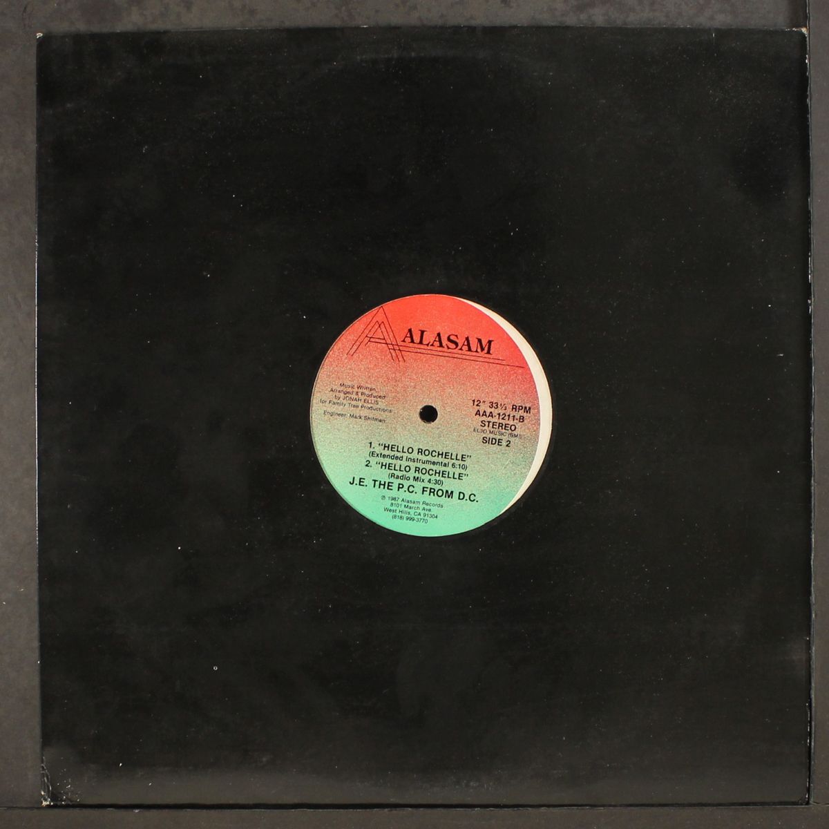 hello rochelle (3 mixes) by J.E. THE P.C. FROM D.C.