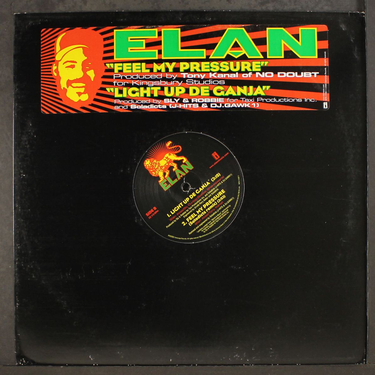feel my pressure (4 mixes / light up de ganja) by ELAN