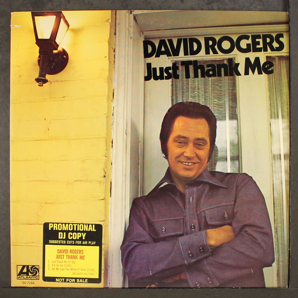 just thank me by DAVID ROGERS