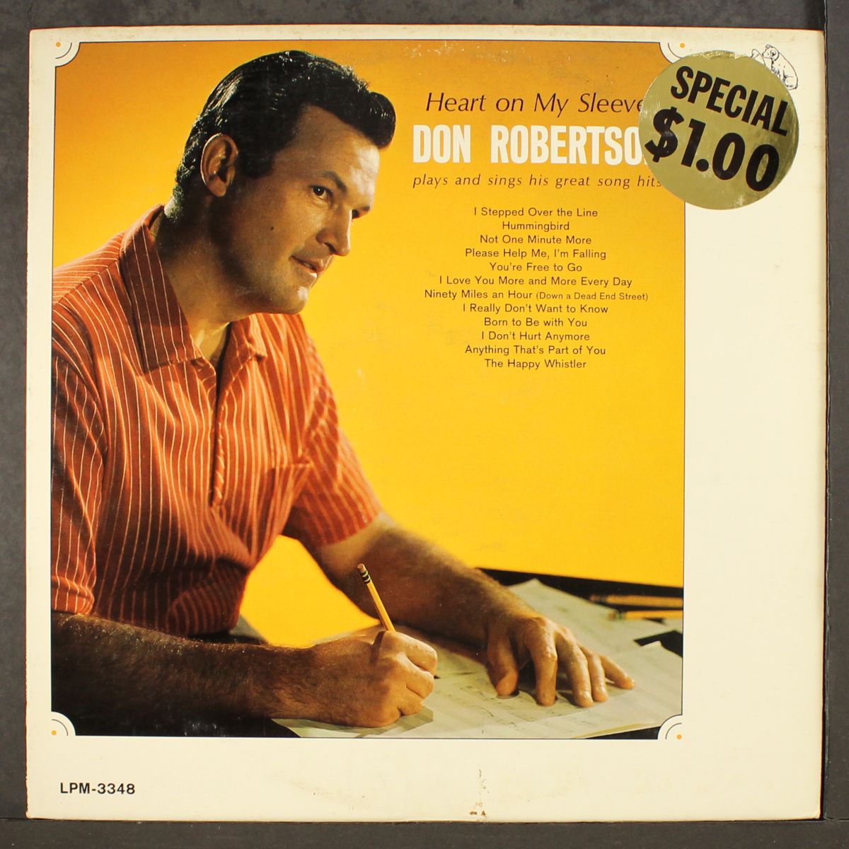 heart on my sleeve by DON ROBERTSON