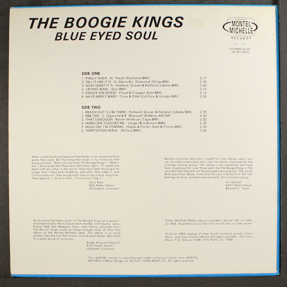 blue-eyed soul by BOOGIE KINGS