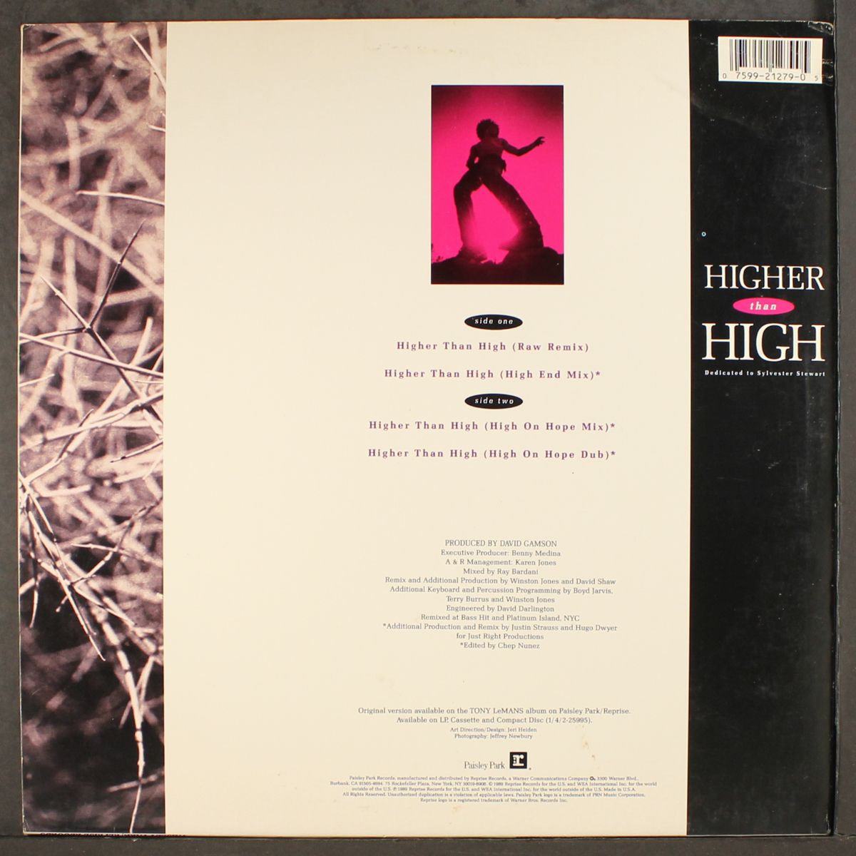 higher & higher by TONY LEMANS