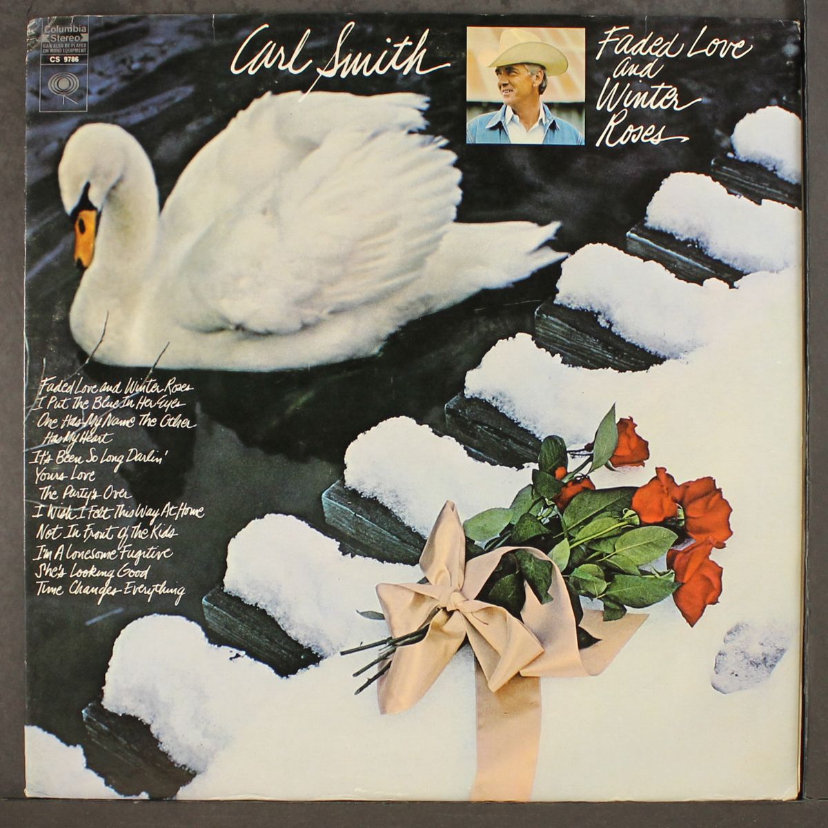 faded love and winter roses by CARL SMITH