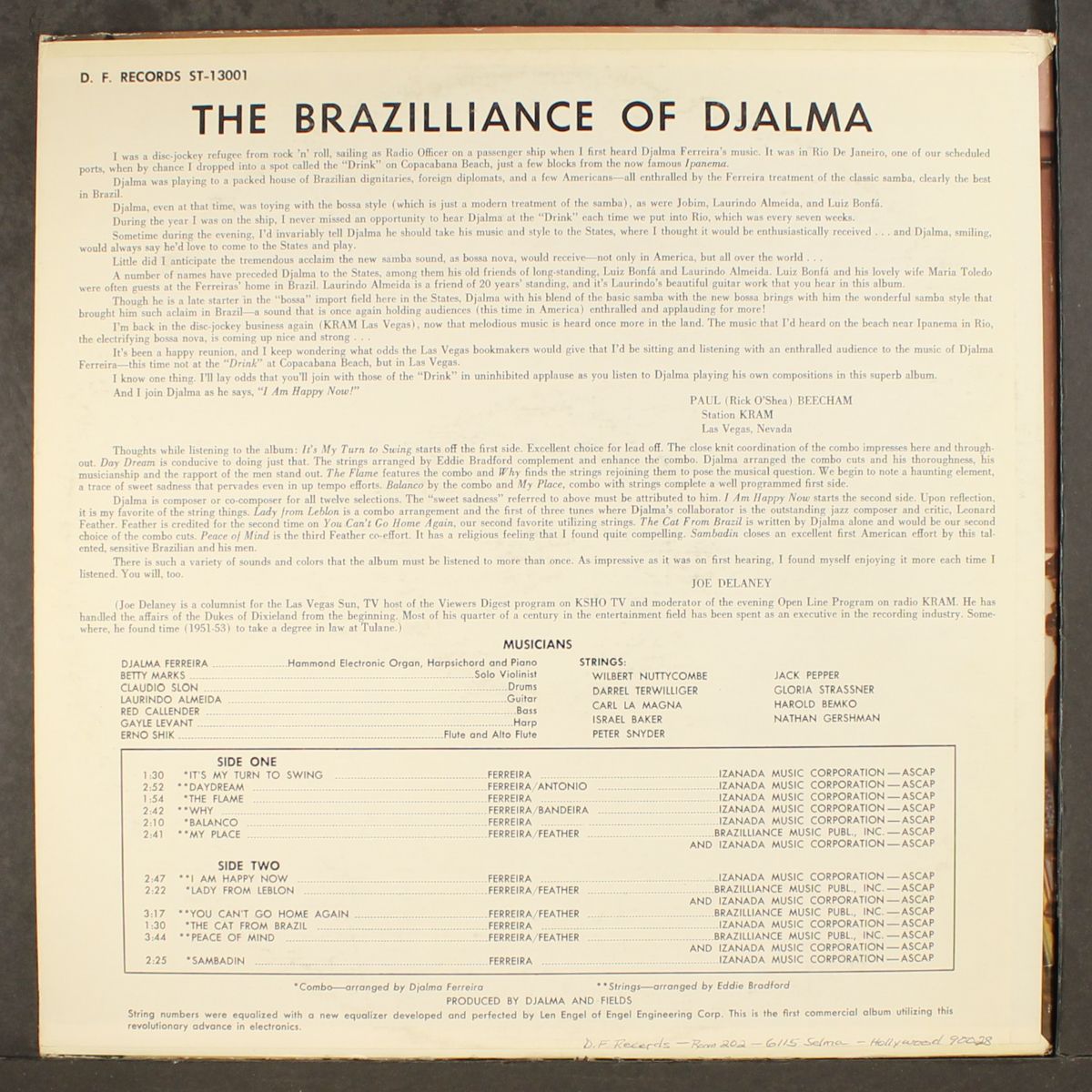 the brazillance of djalma by DJALMA FERREIRA