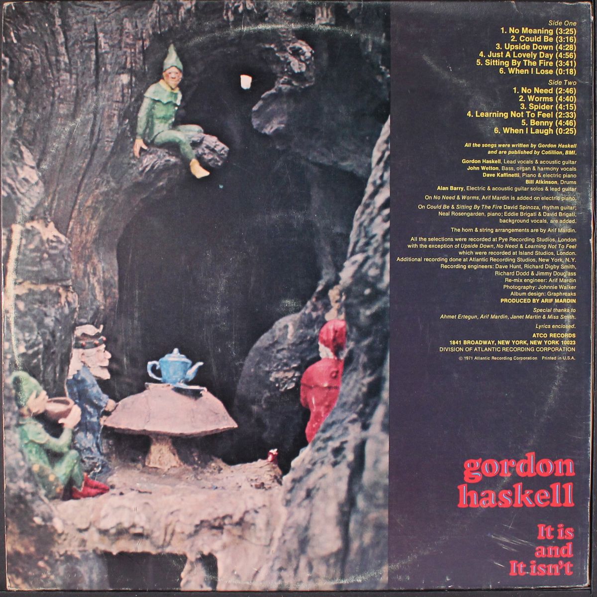 it is and it isn't by GORDON HASKELL