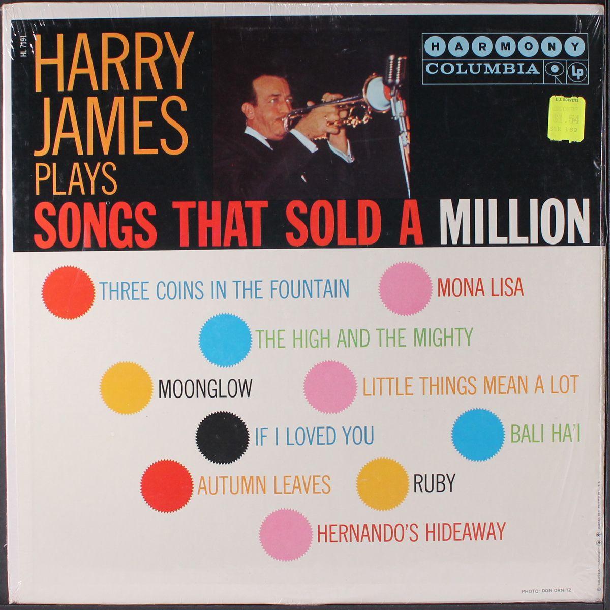 songs that sold a million by HARRY JAMES