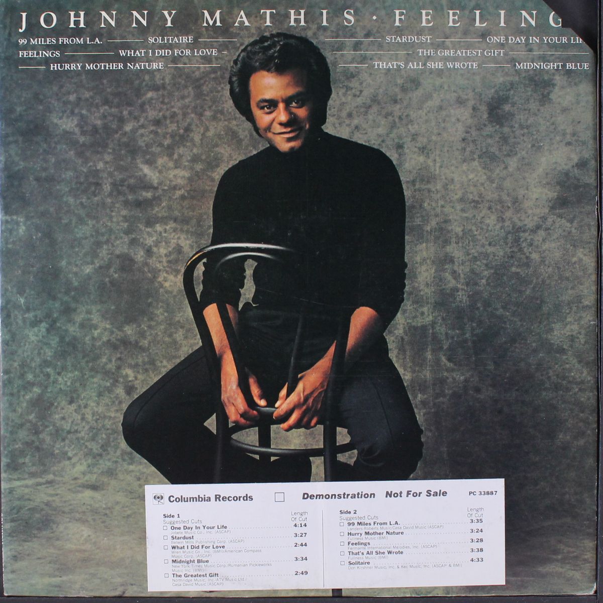 feelings by JOHNNY MATHIS