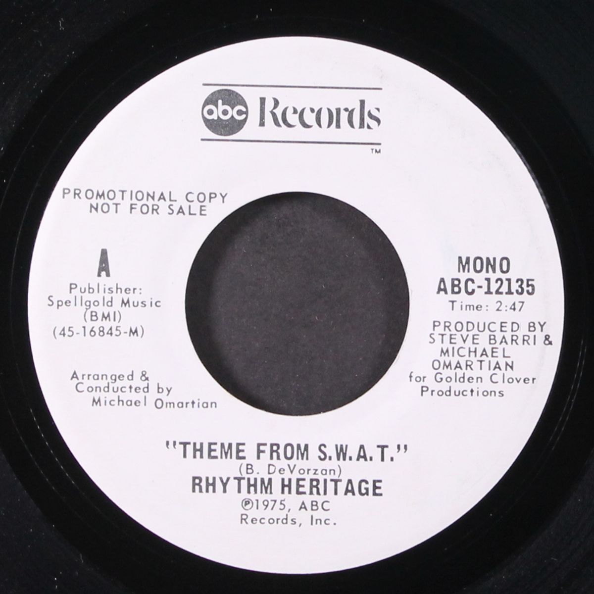 theme from s.w.a.t. / mono by RHYTHM HERITAGE