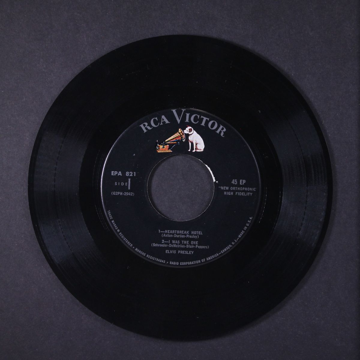 heartbreak hotel by ELVIS PRESLEY