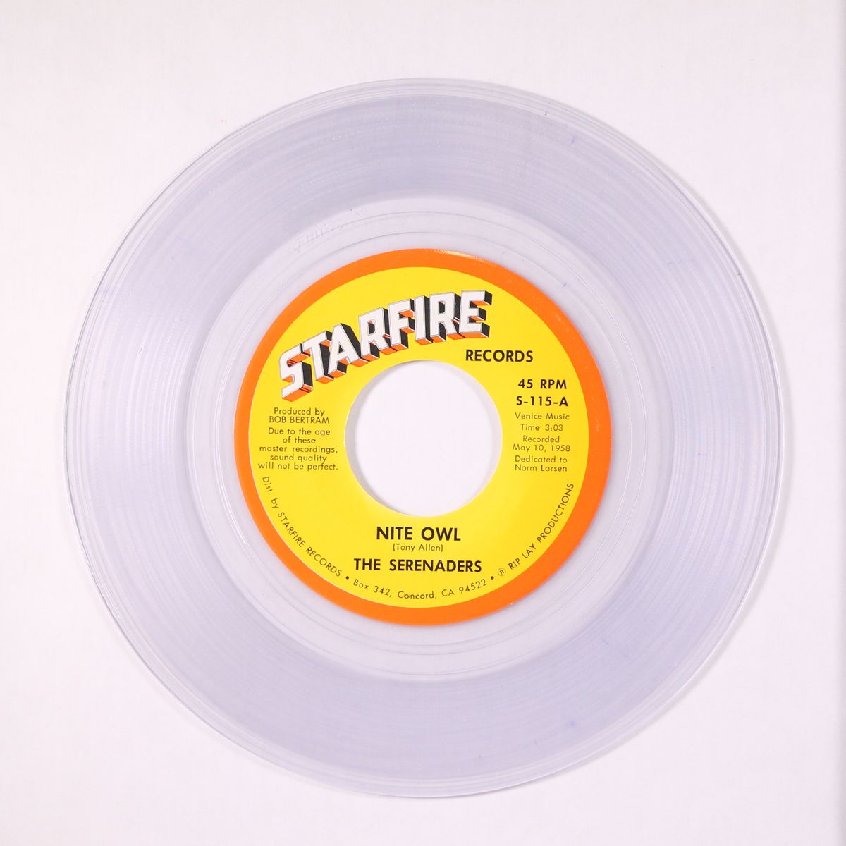 nite owl / i'm gonna love you by SERENADERS