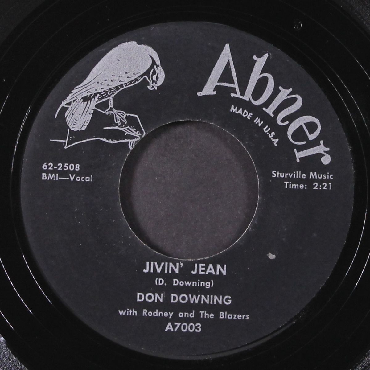 jivin' jean / a bird in the hand by DON DOWNING