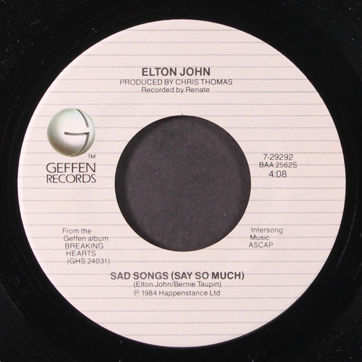 sad songs (say so much / a simple man) by ELTON JOHN