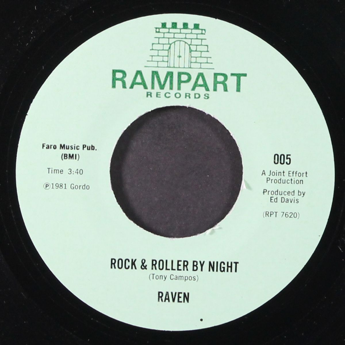 flame of love / rock & roller by night by RAVEN