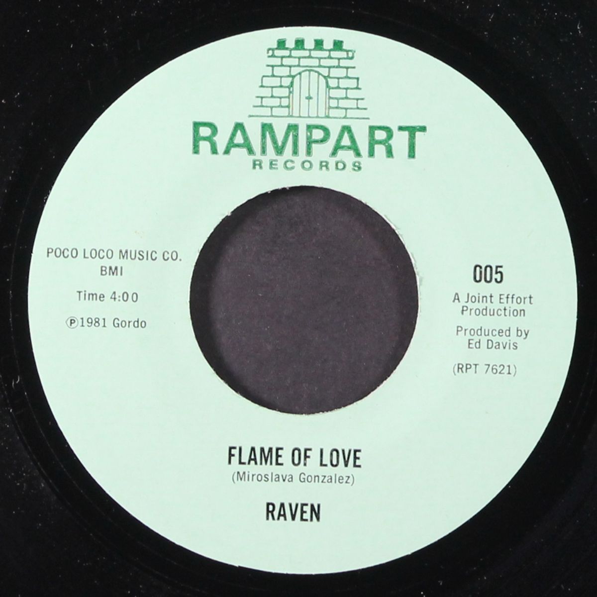 flame of love / rock & roller by night by RAVEN