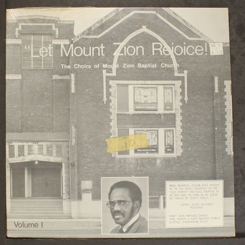 MOUNT ZION BAPTIST CHURCH CHOIR