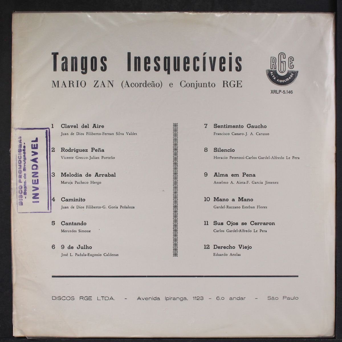 tangos inesqueciveis by MARIO ZAN