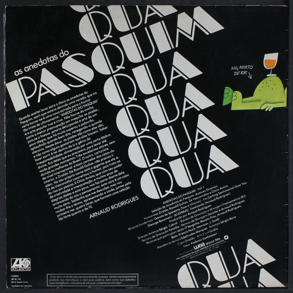anedotas do pasquim vol. 1 by VARIOUS